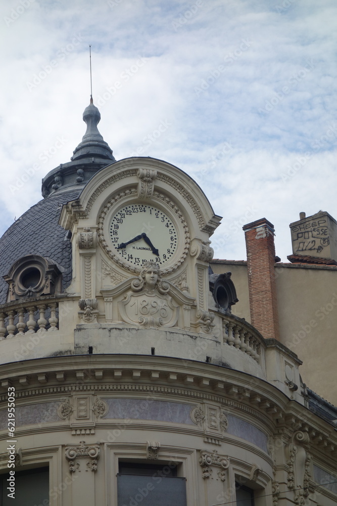 ville de Toulouse horloge des 24 heures 