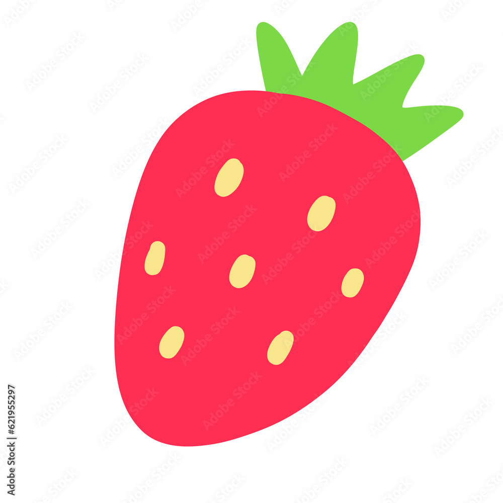 Fototapeta premium strawberry isolated