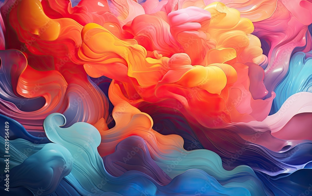 Abstract colorful smoke background. Abstract colorful smoke background.