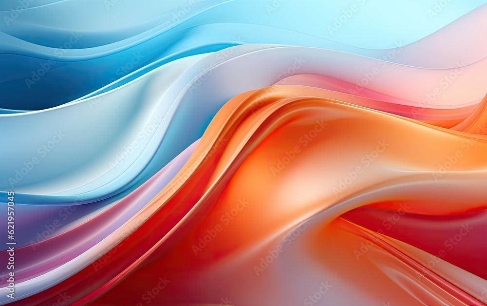 Abstract colorful wave background. Abstract colorful wave background.