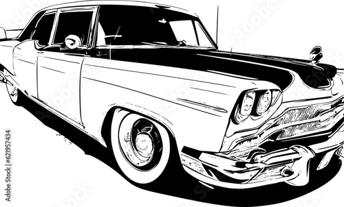 monster on a car