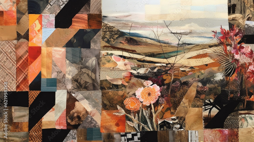Collage of images of a collage Generative AI Collage of images of a collage Generative AI