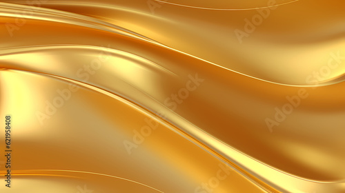 Abstract light gold curve shapes background. luxury wave. Smooth and clean subtle texture creative design. Suit for poster  brochure  presentation  website  flyer. vector abstract design element
