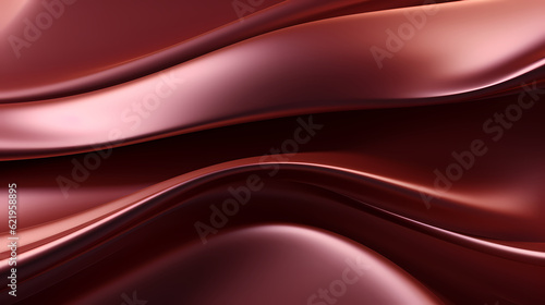 Abstract dark red gold curve shapes background. luxury wave. Smooth and clean subtle texture creative design. Suit for poster, brochure, presentation, website, flyer. vector abstract design element