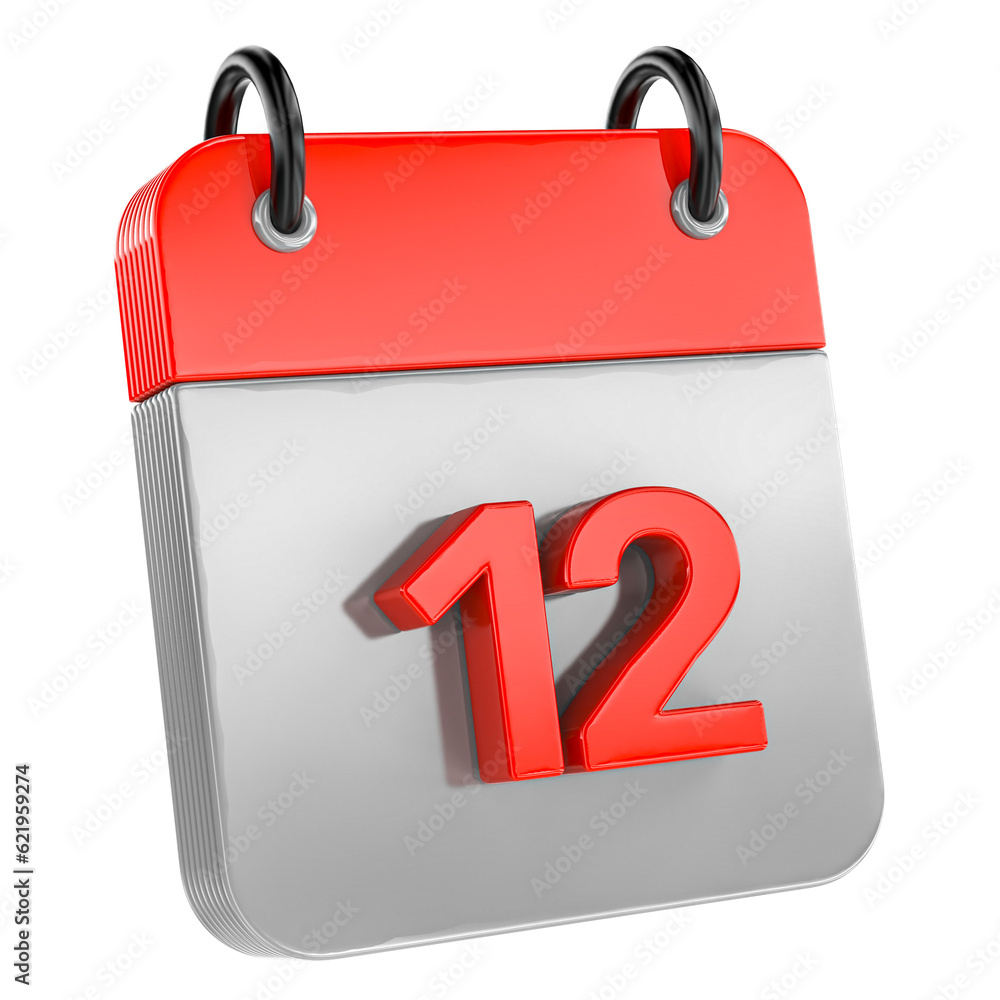 Calendar 3D Render Calendar 3D Render