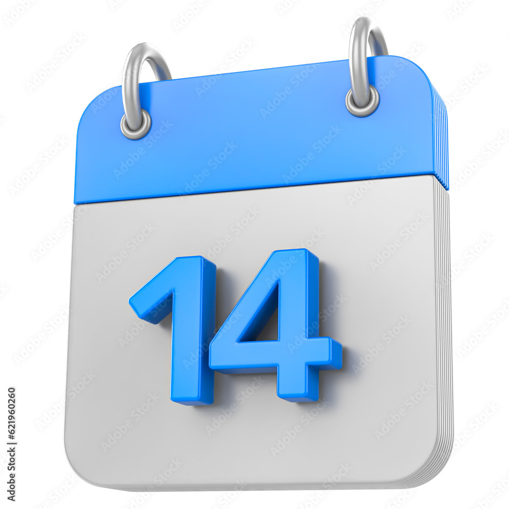 Calendar 3D Render Calendar 3D Render
