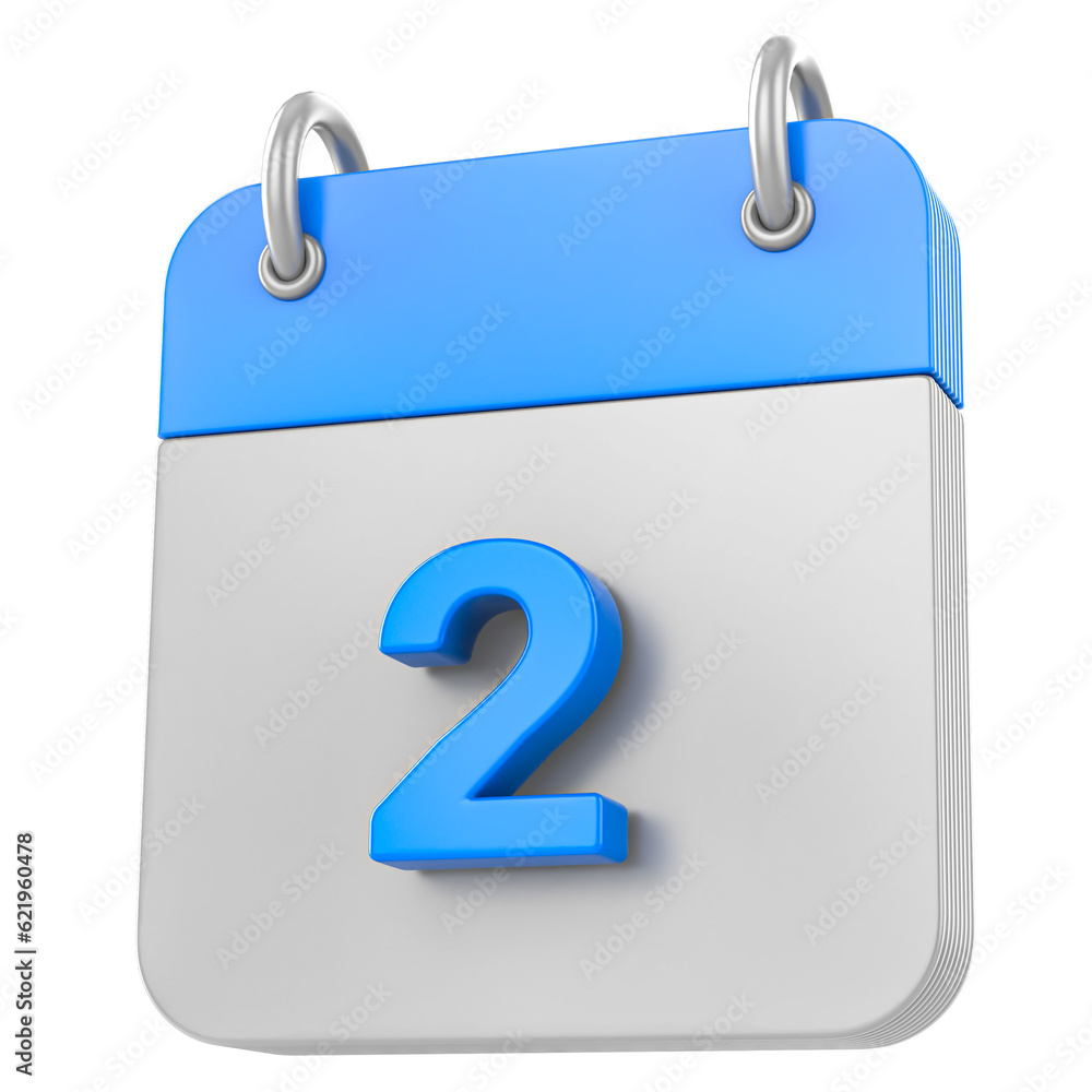Calendar 3D Render Calendar 3D Render