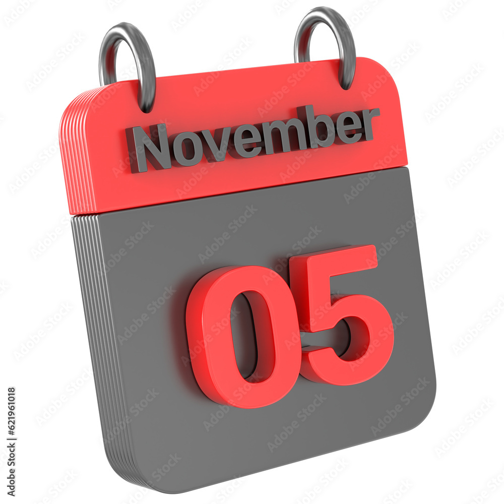 Calendar 3D Render Calendar 3D Render
