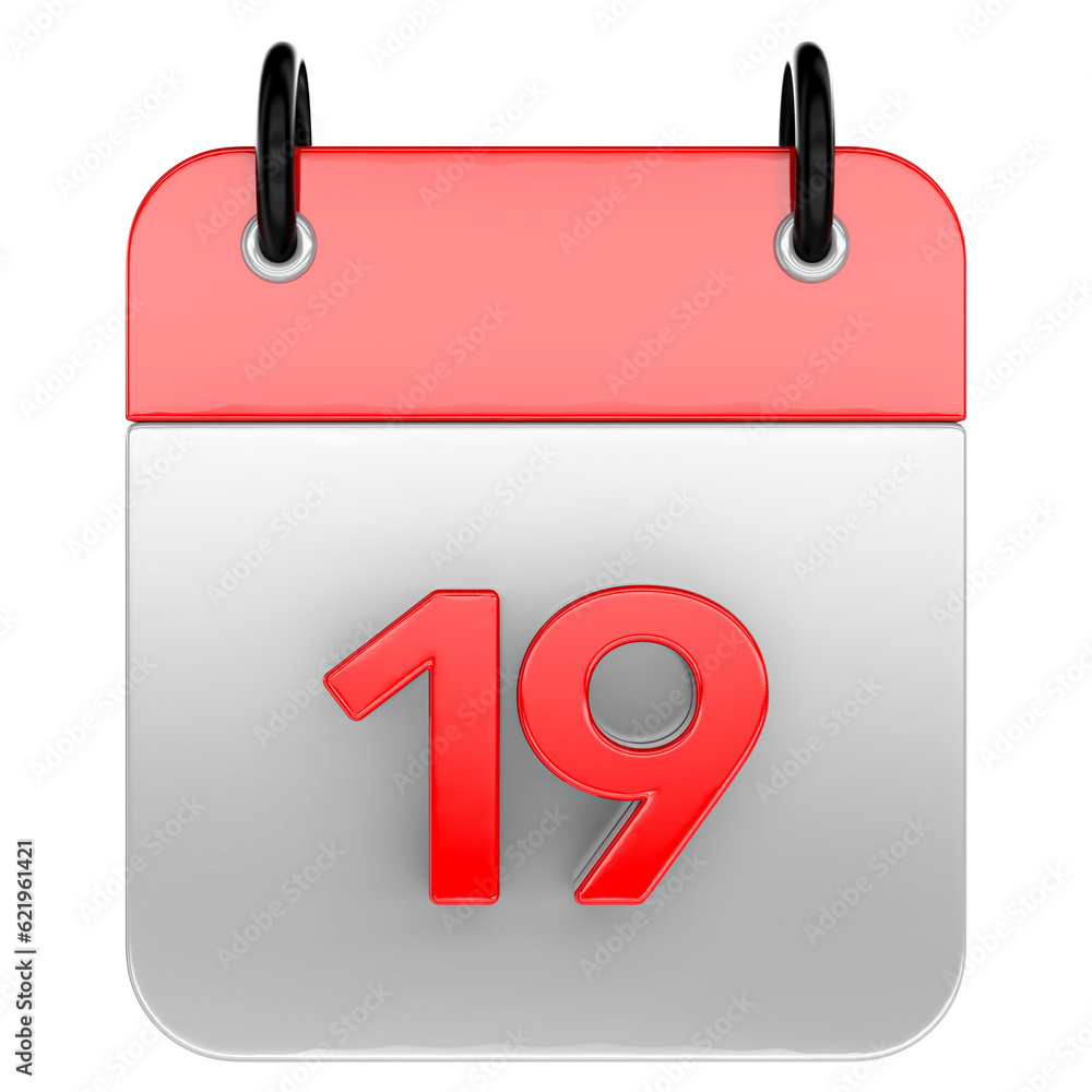 Calendar 3D Render Calendar 3D Render