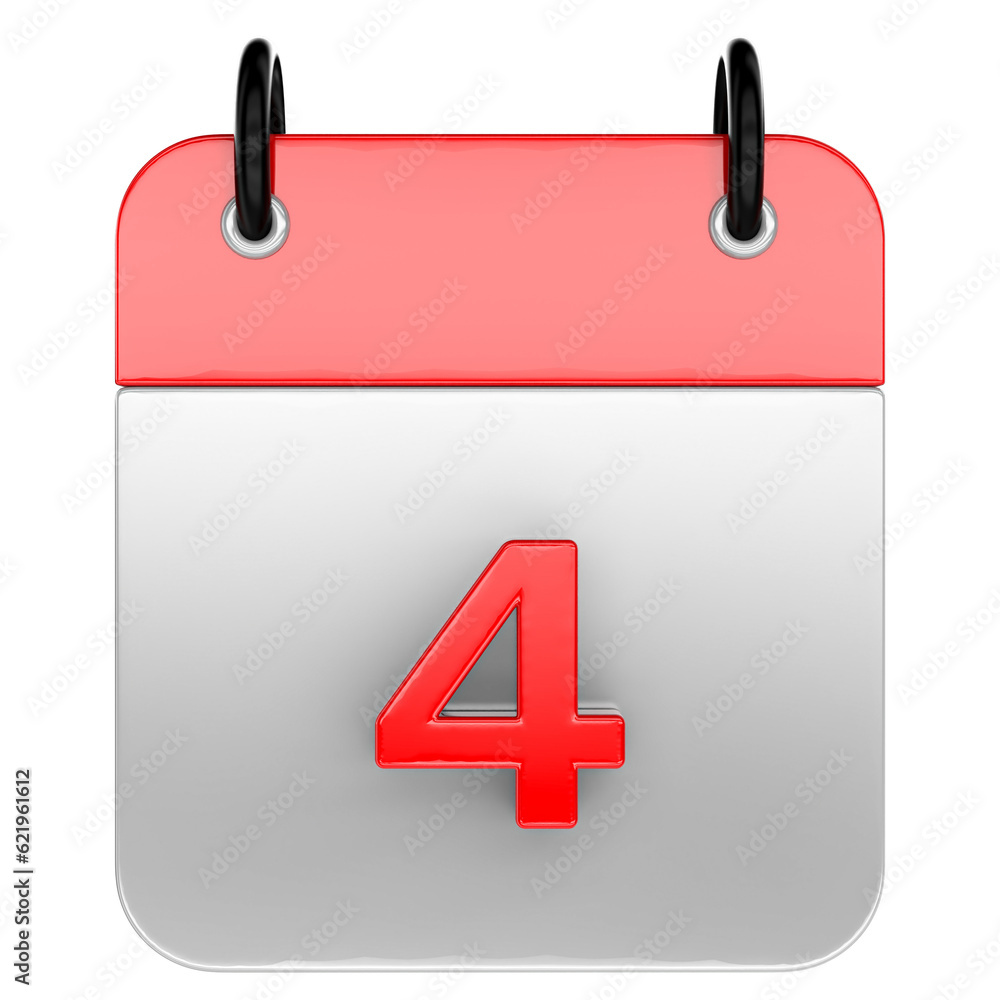 Calendar 3D Render Calendar 3D Render
