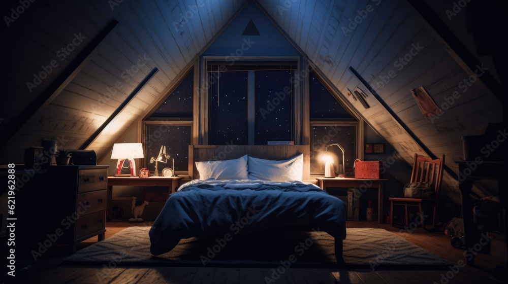Fototapeta premium Awesome bedroom, esthetics, and elegance bedroom interior