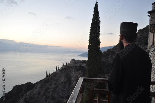 The Holy Cell of Saint George Kartsonaion - Skete St Annas is a cell built on Mount Athos
