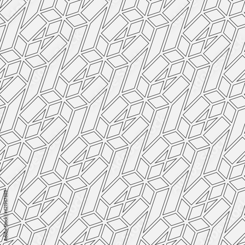 Abstract geometric seamless pattern.