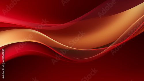 Abstract dark orange curve shapes background. luxury wave. Smooth and clean subtle texture creative design. Suit for poster, brochure, presentation, website, flyer. vector abstract design element