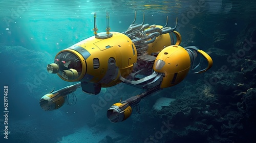 Autonomous underwater robots for deep - sea exploration and research.