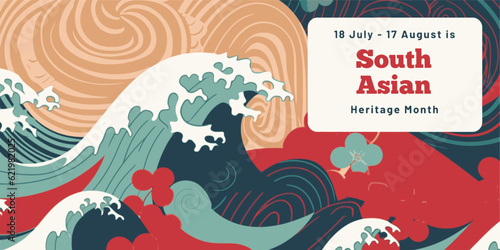 South Asian Heritage month (18 July / 17 August) banner	
