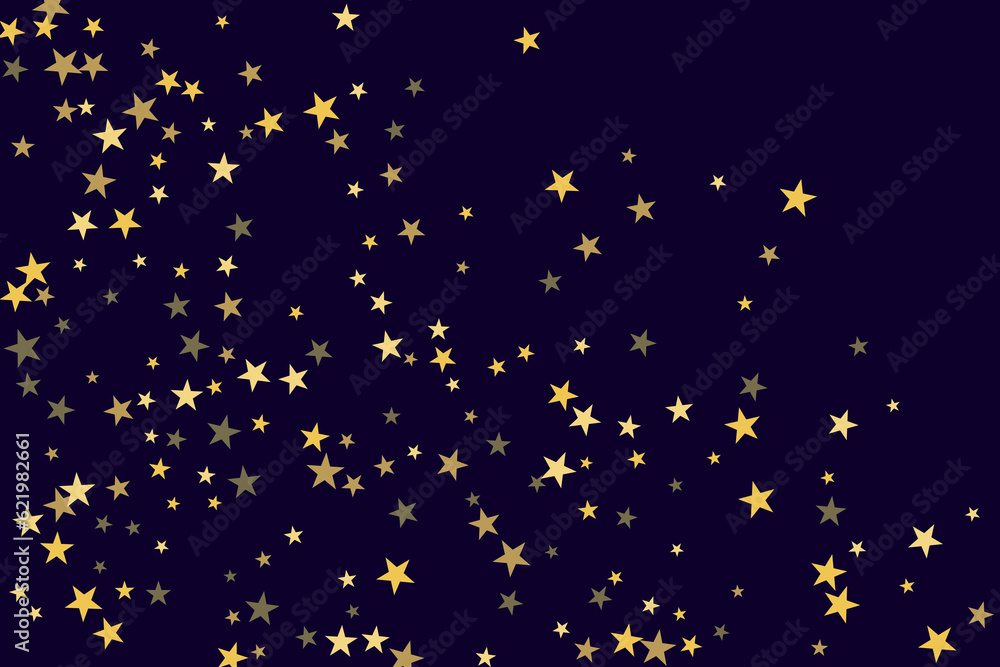 Star confetti. Gold casual confetti background. Bright design pattern. Star confetti. Gold casual confetti background. Bright design pattern.