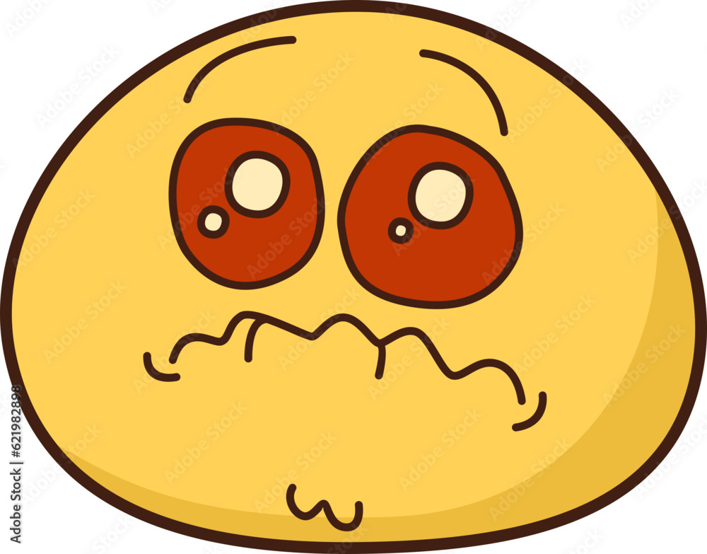 Fototapeta premium Retro Emoji Sticker