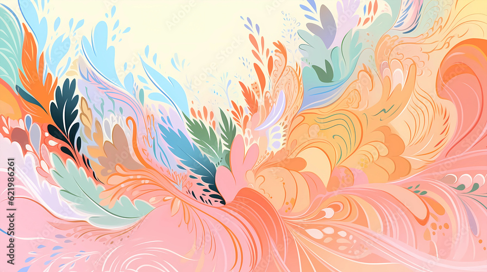 Beautiful abstract artistic colorful pattern background
Beautiful abstract artistic colorful pattern background