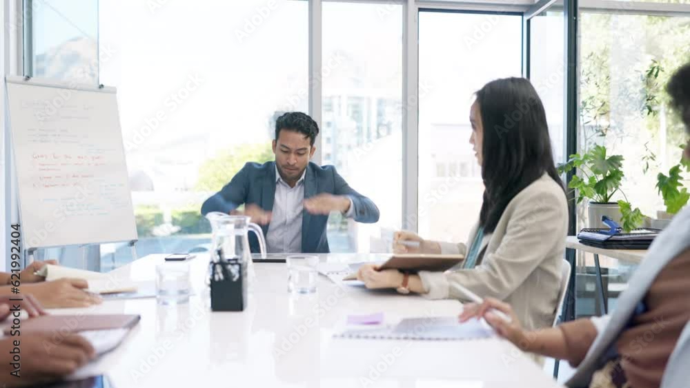 Anger, glitch and laptop with business man in meeting for stress, technology and frustrated. Mental health, angry and failure with employee in office for software problem, 404 error and burnout Anger, glitch and laptop with business man in meeting for stress, technology and frustrated. Mental health, angry and failure with employee in office for software problem, 404 error and burnout