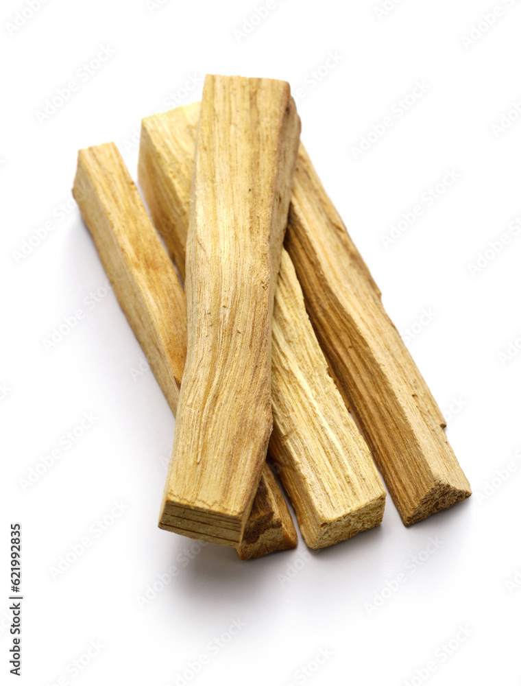 Palo Santo, holy sticks for meditation, healing, and spiritual room cleansing.