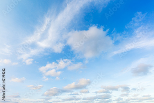sky and clouds,blue sky background with small clouds