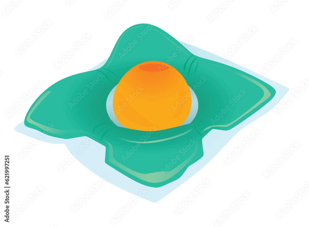 Liquid detergent capsule. vector illustration Liquid detergent capsule. vector illustration