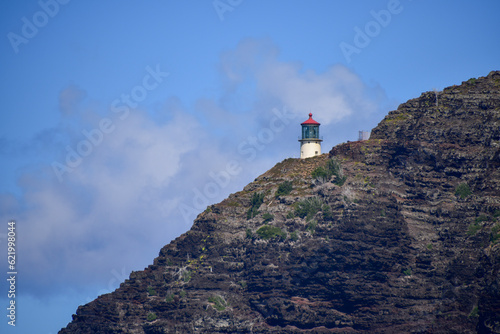 lighthouse in the mountains