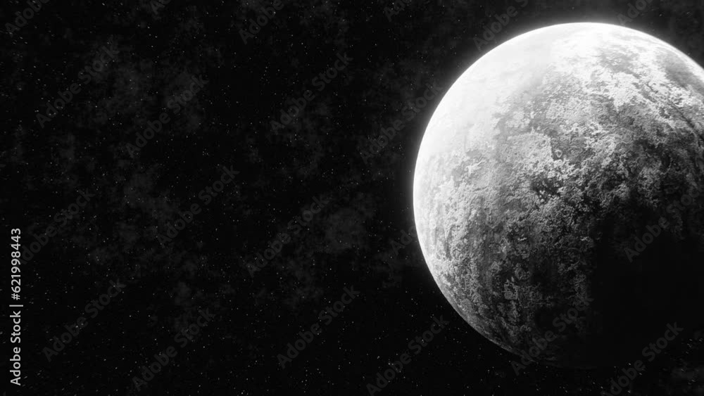 The vast space, stars and planets The vast space, stars and planets
