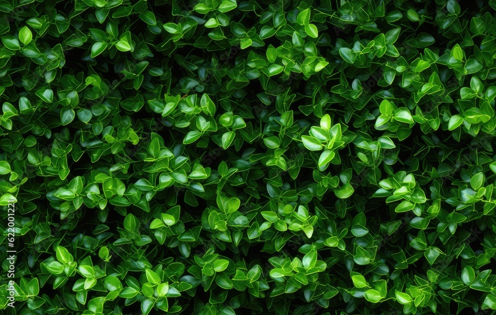 Green Leaves background. SEAMLESS PATTERN. Created with Generative AI technology. Green Leaves background. SEAMLESS PATTERN. Created with Generative AI technology.