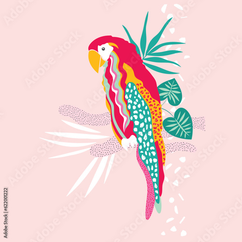 22-Psychedelic_Bird_Parrot