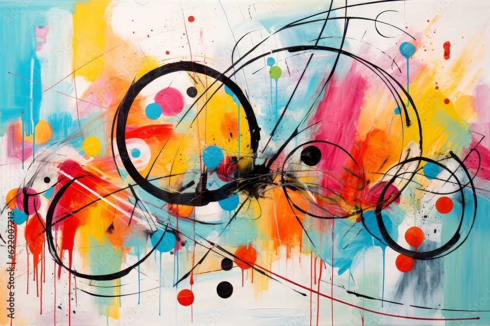 Vibrant abstract artwork captures a range of emotions through bold colors and dynamic forms. A visual feast for the senses. Generative AI Vibrant abstract artwork captures a range of emotions through bold colors and dynamic forms. A visual feast for the senses. Generative AI