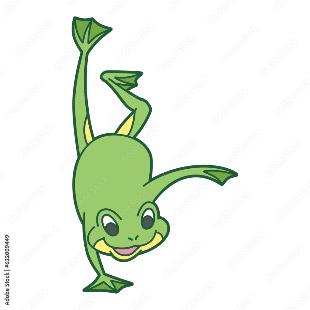 アクロバティックなカエル カラー アクロバティックなカエル カラー