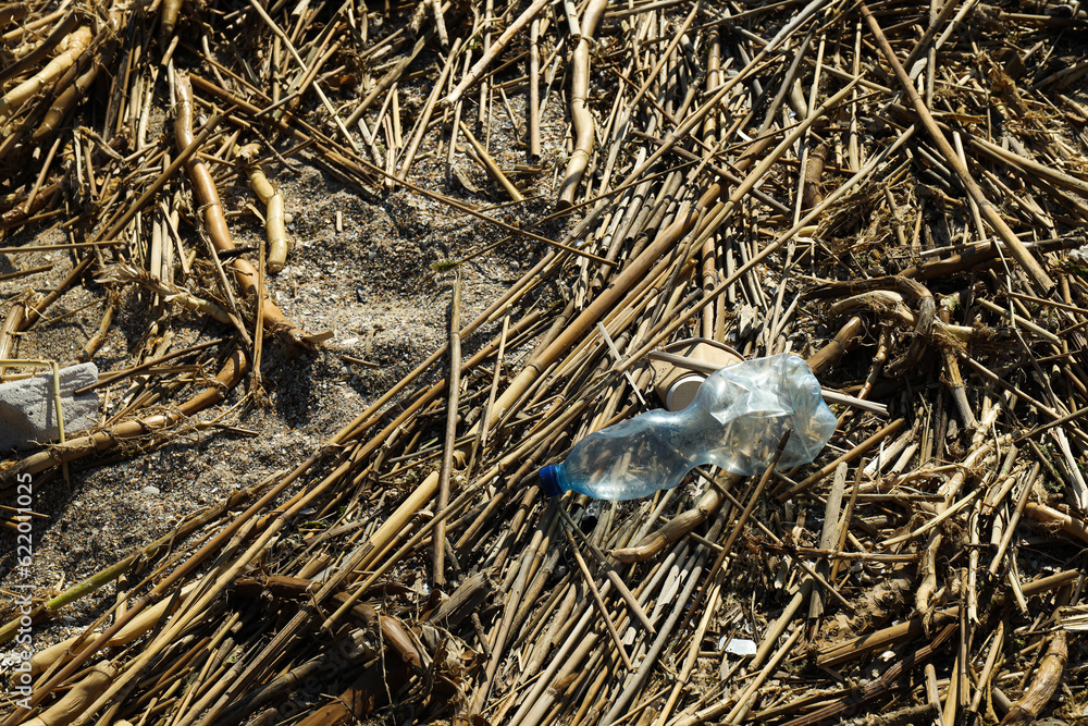 Pollution of the water body with plastic waste and garbage Pollution of the water body with plastic waste and garbage