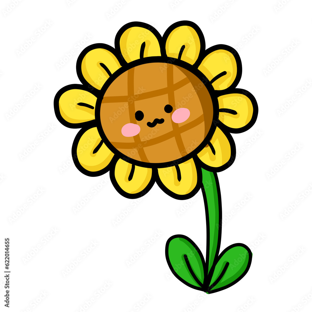 sunflower character sunflower character