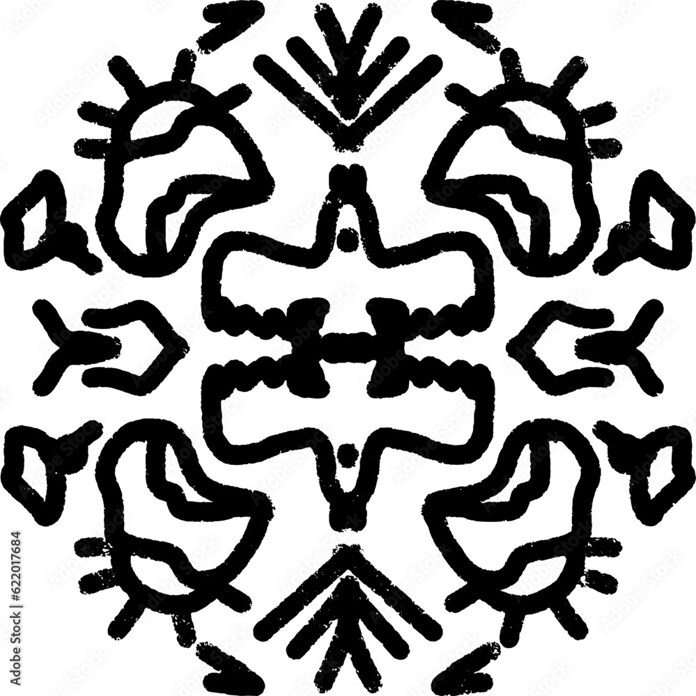Vector pattern element, grunge rough old texture. Vector pattern element, grunge rough old texture.