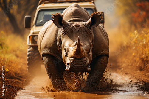rhino running