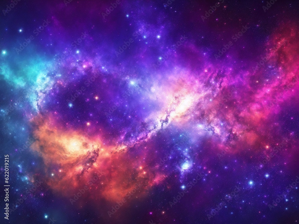 Galaxy Background for Creative Explorations 
