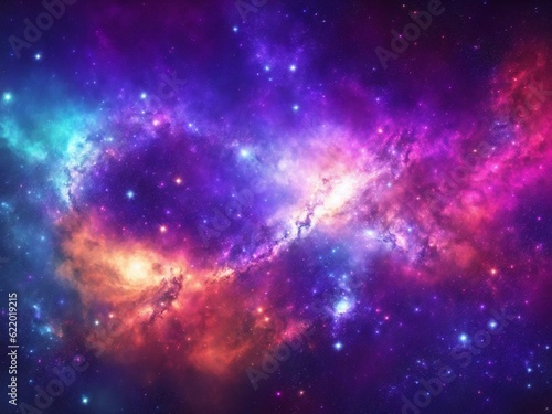 Galaxy Background for Creative Explorations 