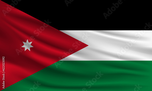 Vector flag of Jordan