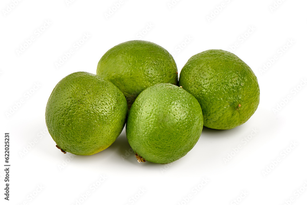 Fresh Lime, isolated on white background. Fresh Lime, isolated on white background.