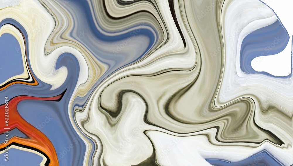 Obraz premium abstract colorful background with lines marble creative, swirl motion texture shiny wave rough