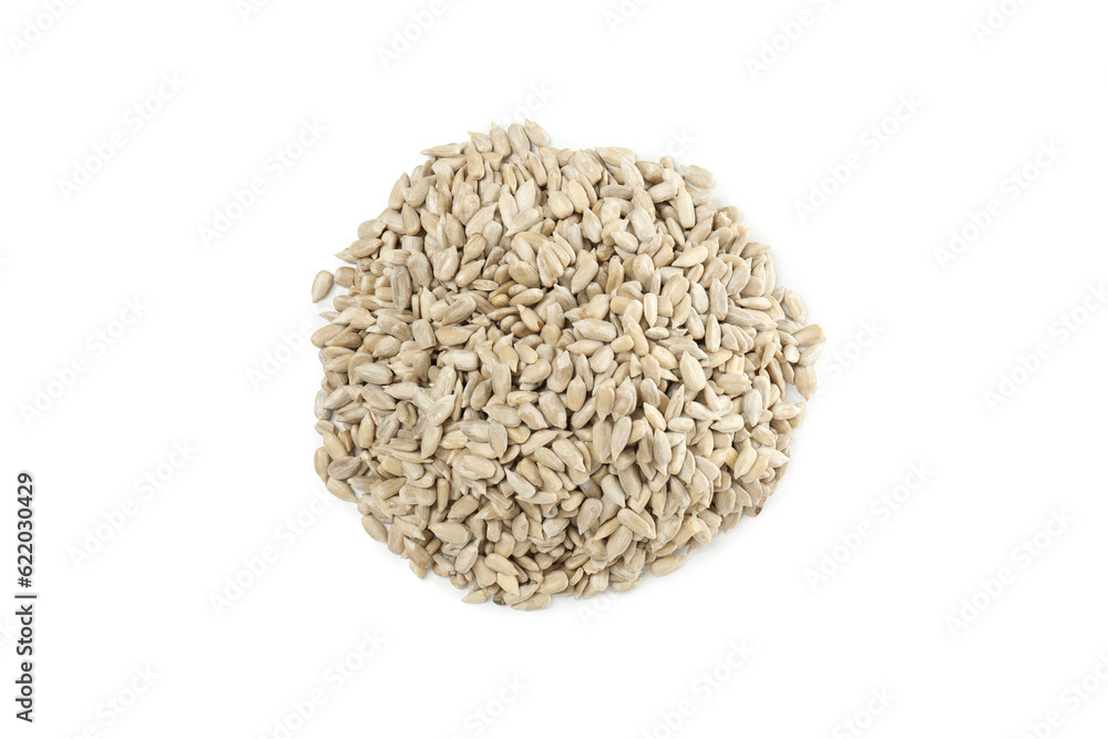 PNG, Sunflower seeds, isolated on white background PNG, Sunflower seeds, isolated on white background