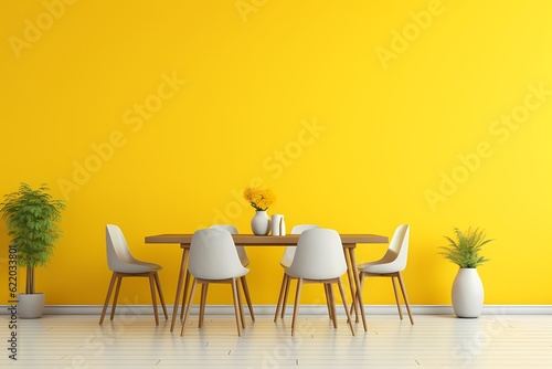 dining room mock-up