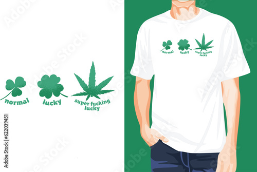 Iris weed t-shirt design