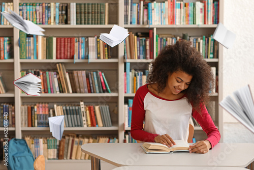 African-American student pr...