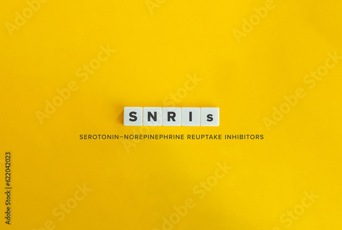 SNRIs - serotonin–norepinephrine reuptake inhibitors.