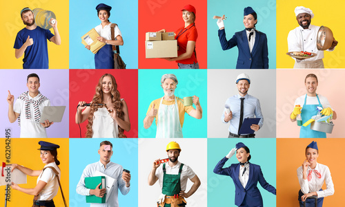 Collage of people of differ...