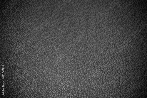 Dark black leather texture background