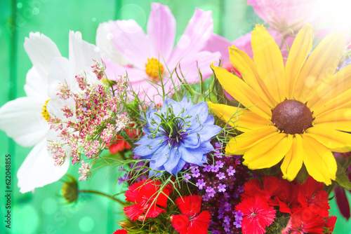 Beautiful bouquet of wildfl...